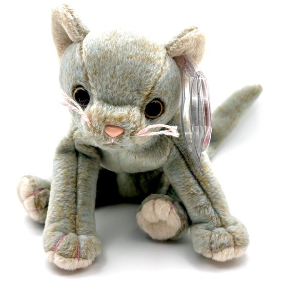 1999 4321 Vintage Scat Kitten Kitty Cat Plush Ty Beanie Baby Babies MWMT - Picture 1 of 7